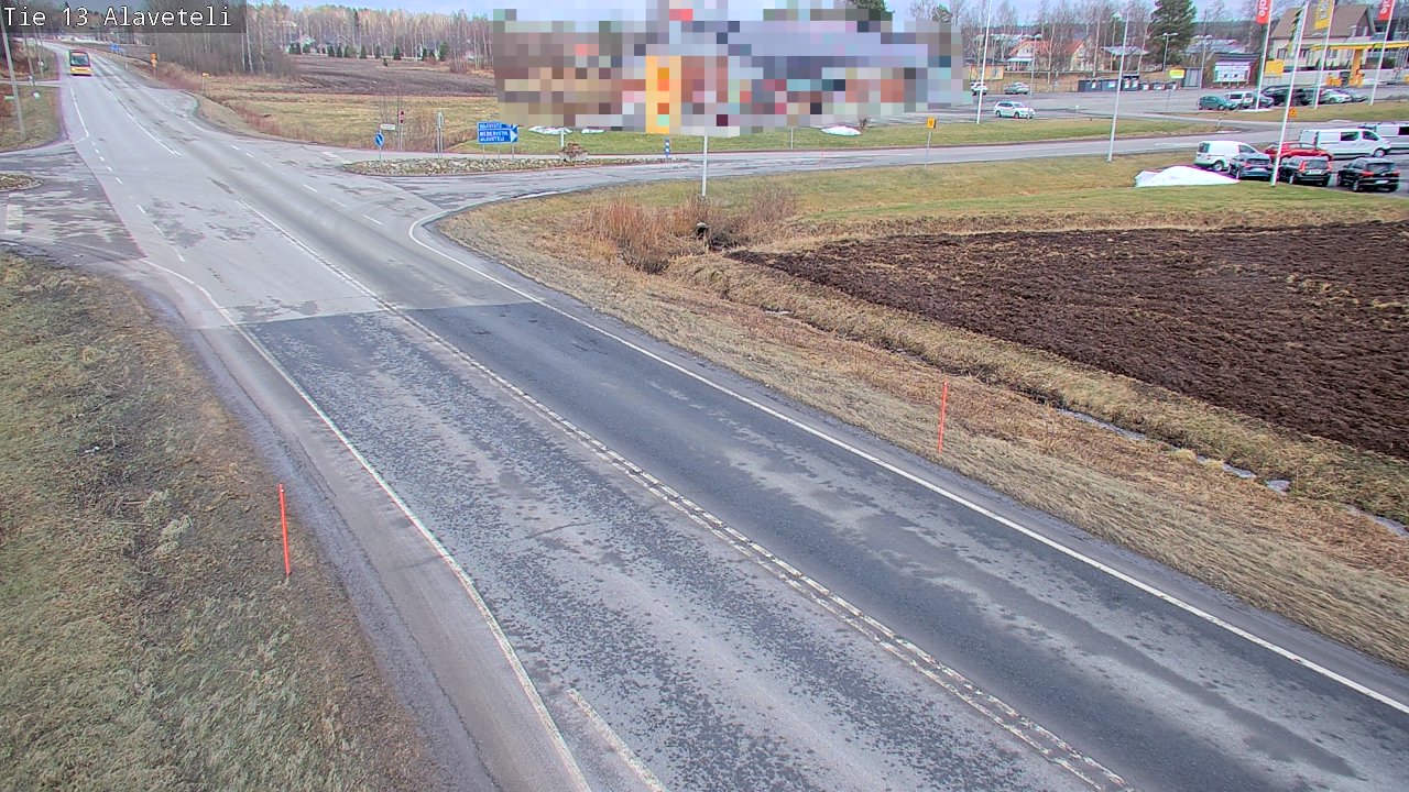 Weather Camera Image Road 13 Kruunupyy Alaveteli, Kruunupyy, Pohjanmaa