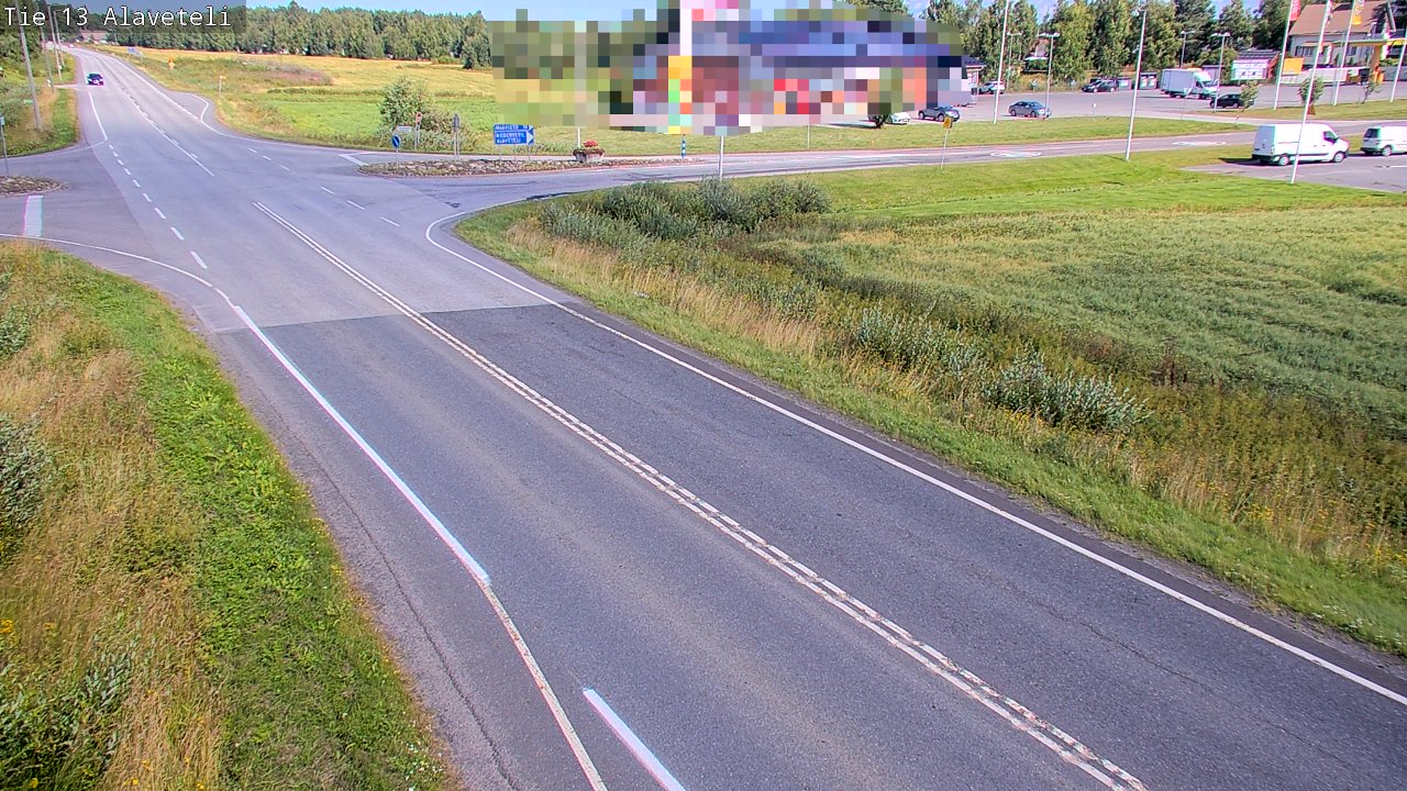 Kelikamerat Kuva Tie 13 Kruunupyy Alaveteli, Kruunupyy, Pohjanmaa