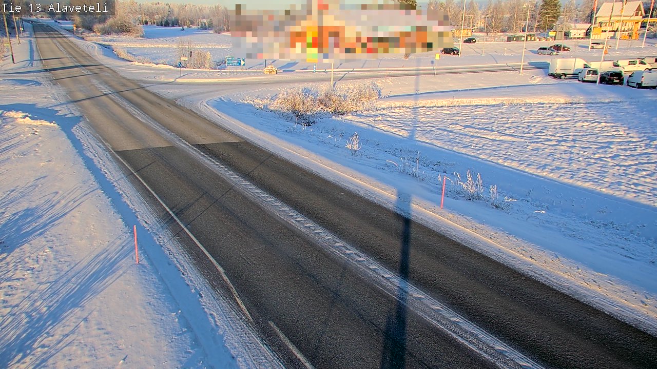 Weather Camera Image Road 13 Kruunupyy Alaveteli, Kruunupyy, Pohjanmaa