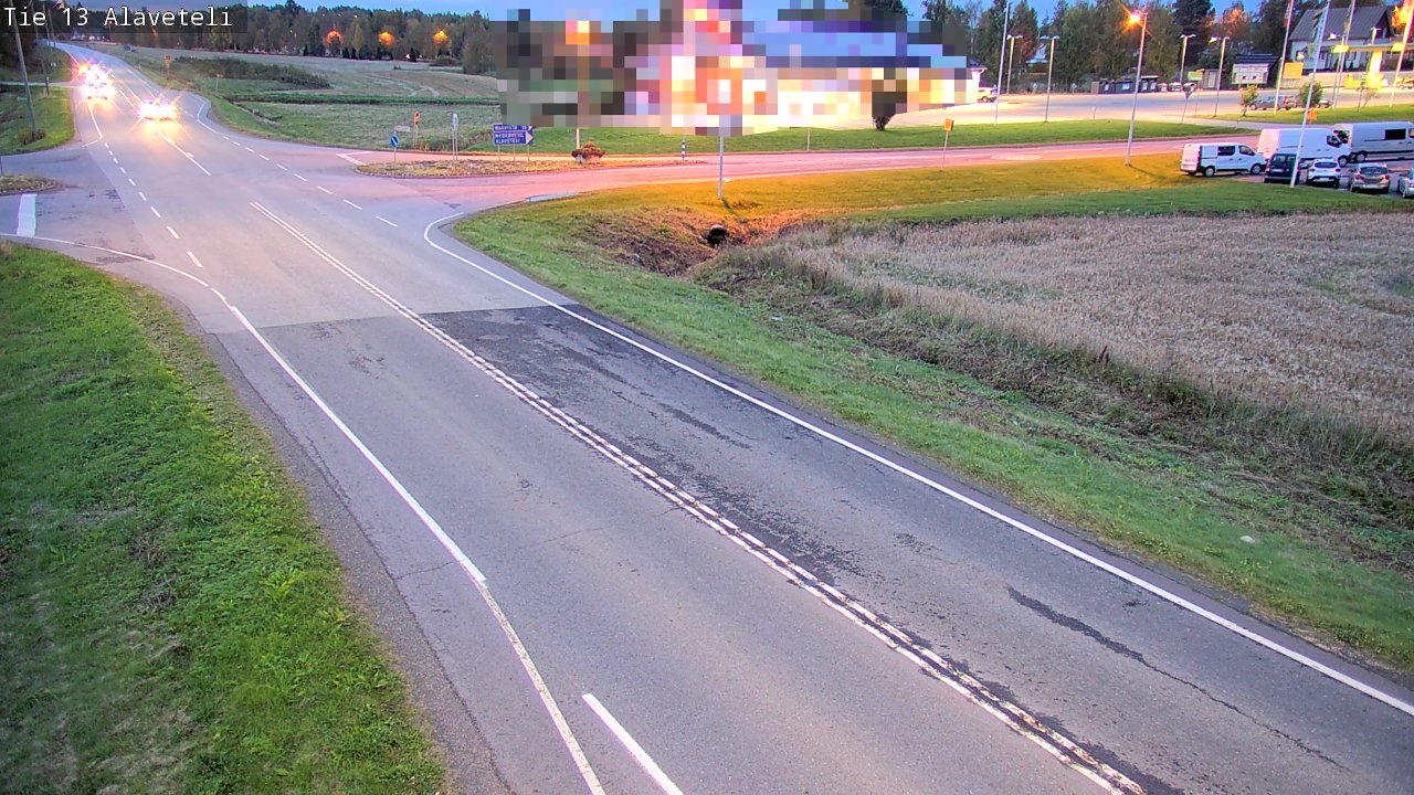 Kelikamerat Kuva Tie 13 Kruunupyy Alaveteli, Kruunupyy, Pohjanmaa