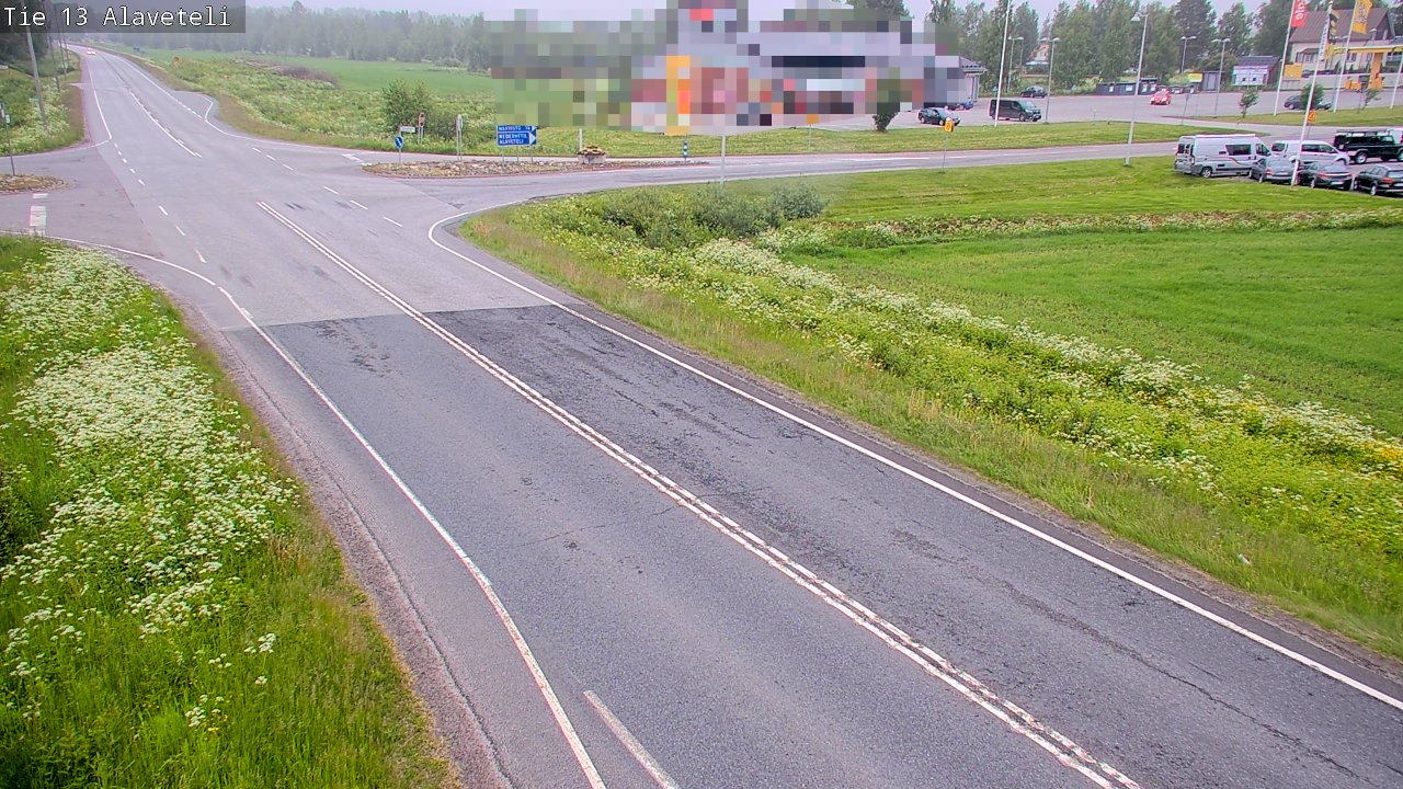 Kelikamerat Kuva Tie 13 Kruunupyy Alaveteli, Kruunupyy, Pohjanmaa