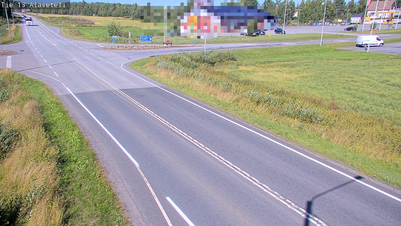 Kelikamerat Kuva Tie 13 Kruunupyy Alaveteli, Kruunupyy, Pohjanmaa
