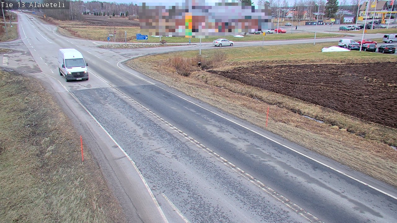 Weather Camera Image Road 13 Kruunupyy Alaveteli, Kruunupyy, Pohjanmaa