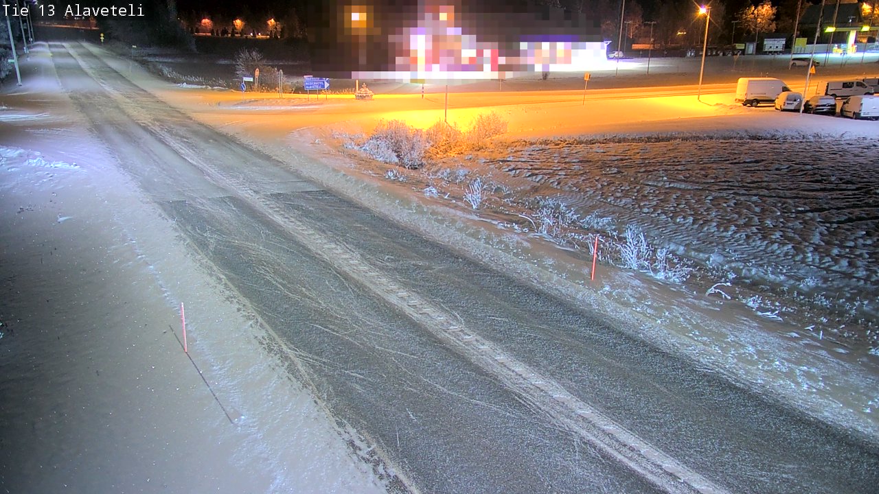 Kelikamerat Kuva Tie 13 Kruunupyy Alaveteli, Kruunupyy, Pohjanmaa