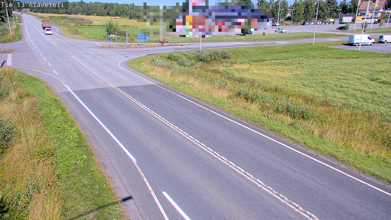 Kelikamerat Kuva Tie 13 Kruunupyy Alaveteli, Kruunupyy, Pohjanmaa