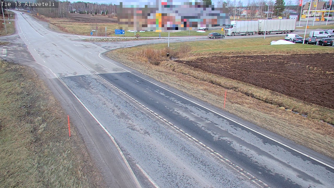 Kelikamerat Kuva Tie 13 Kruunupyy Alaveteli, Kruunupyy, Pohjanmaa