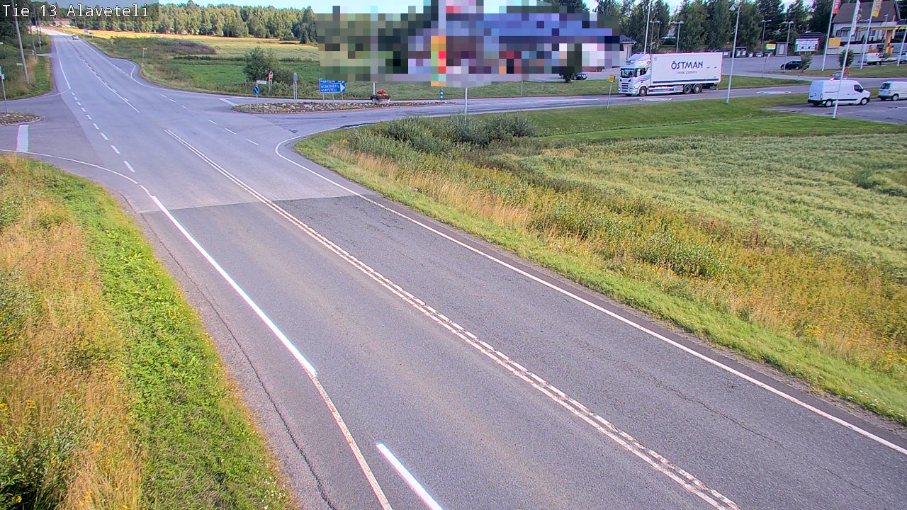 Kelikamerat Kuva Tie 13 Kruunupyy Alaveteli, Kruunupyy, Pohjanmaa