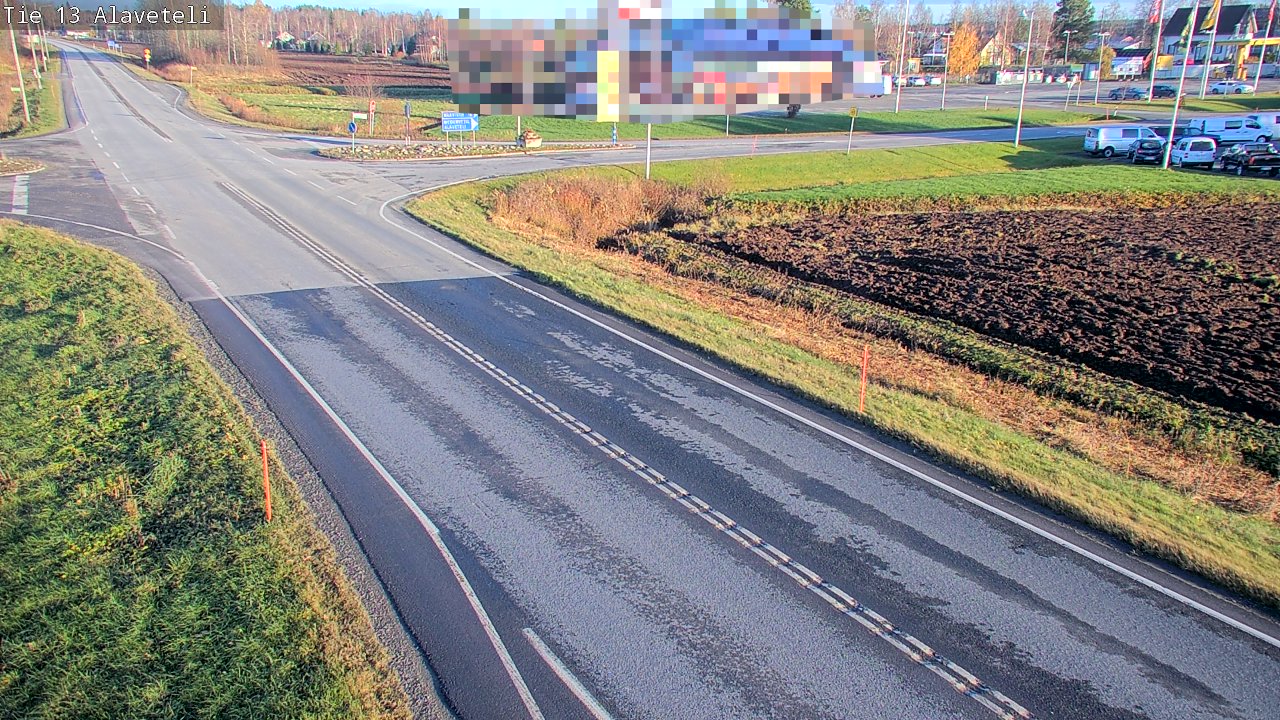 Kelikamerat Kuva Tie 13 Kruunupyy Alaveteli, Kruunupyy, Pohjanmaa