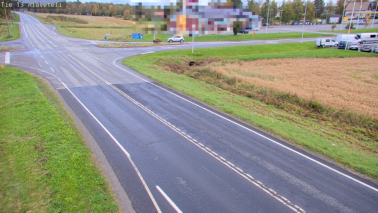 Kelikamerat Kuva Tie 13 Kruunupyy Alaveteli, Kruunupyy, Pohjanmaa