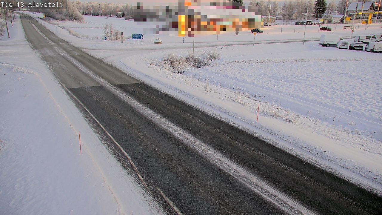 Kelikamerat Kuva Tie 13 Kruunupyy Alaveteli, Kruunupyy, Pohjanmaa