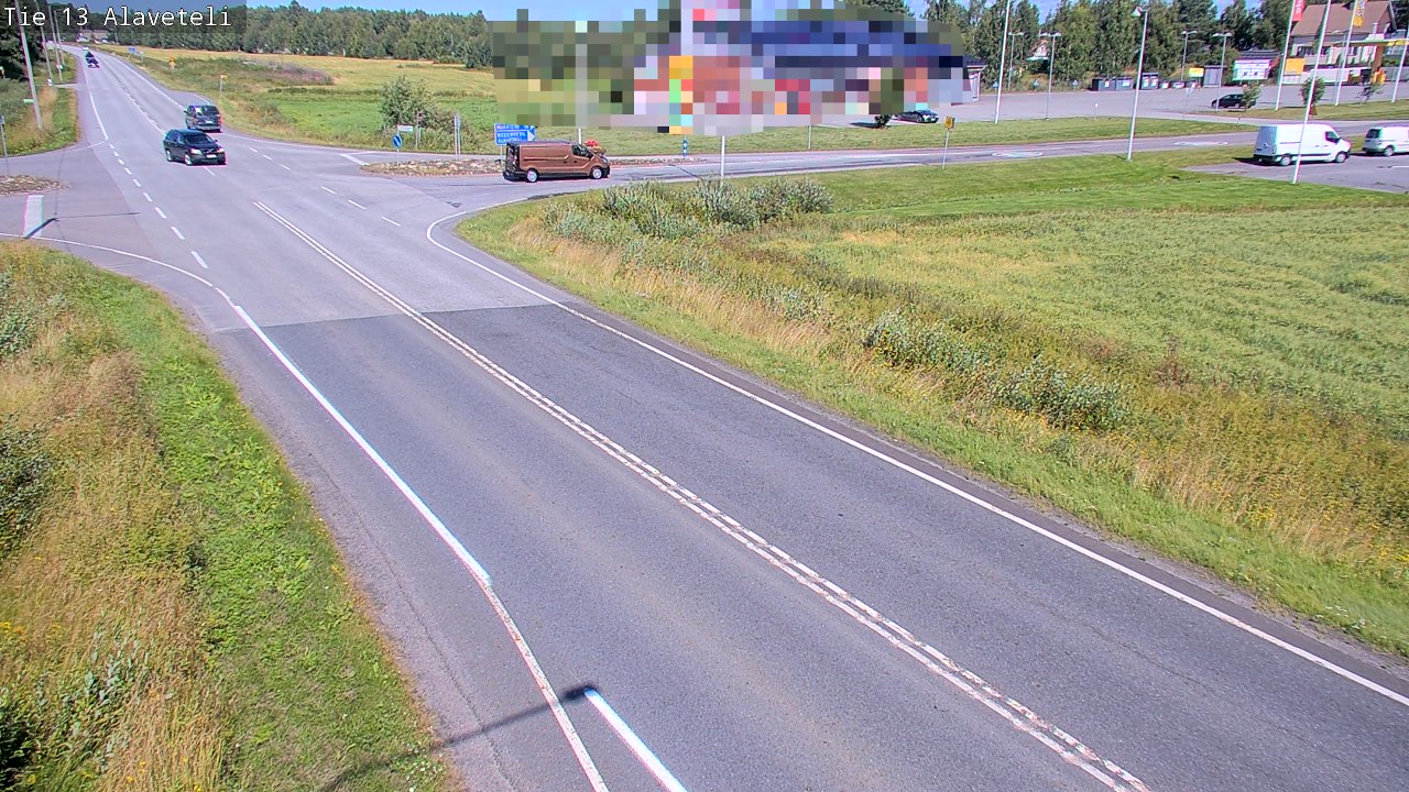 Kelikamerat Kuva Tie 13 Kruunupyy Alaveteli, Kruunupyy, Pohjanmaa