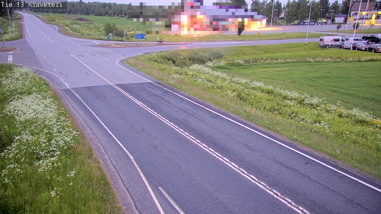 Kelikamerat Kuva Tie 13 Kruunupyy Alaveteli, Kruunupyy, Pohjanmaa