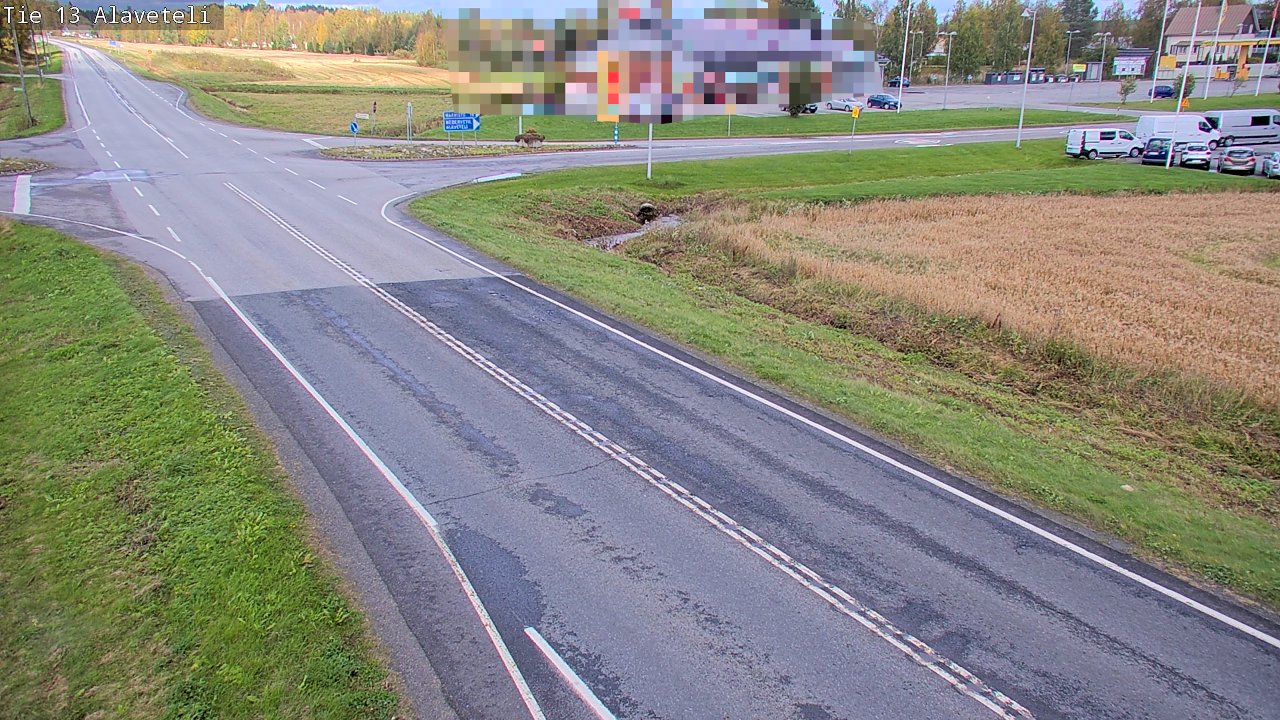 Weather Camera Image Road 13 Kruunupyy Alaveteli, Kruunupyy, Pohjanmaa