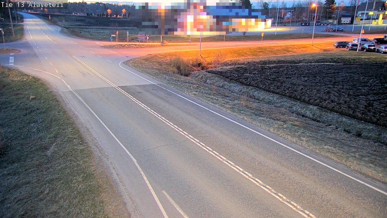 Kelikamerat Kuva Tie 13 Kruunupyy Alaveteli, Kruunupyy, Pohjanmaa