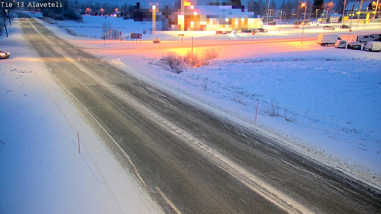 Kelikamerat Kuva Tie 13 Kruunupyy Alaveteli, Kruunupyy, Pohjanmaa