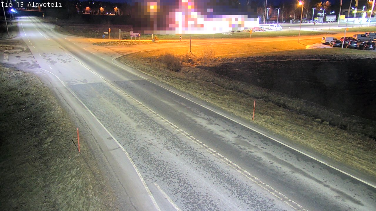 Weather Camera Image Road 13 Kruunupyy Alaveteli, Kruunupyy, Pohjanmaa