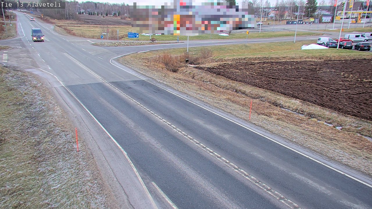 Kelikamerat Kuva Tie 13 Kruunupyy Alaveteli, Kruunupyy, Pohjanmaa