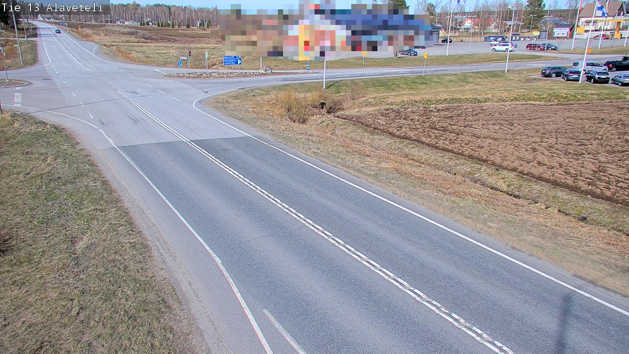 Kelikamerat Kuva Tie 13 Kruunupyy Alaveteli, Kruunupyy, Pohjanmaa