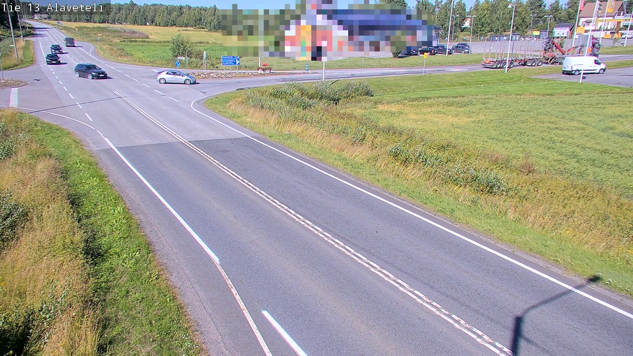 Kelikamerat Kuva Tie 13 Kruunupyy Alaveteli, Kruunupyy, Pohjanmaa