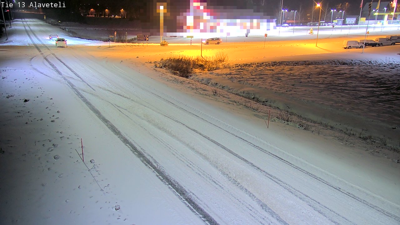 Kelikamerat Kuva Tie 13 Kruunupyy Alaveteli, Kruunupyy, Pohjanmaa