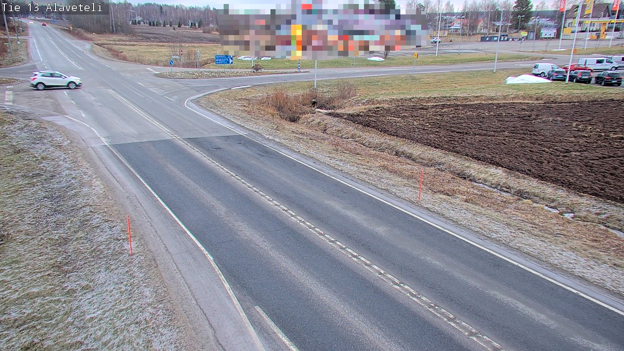 Kelikamerat Kuva Tie 13 Kruunupyy Alaveteli, Kruunupyy, Pohjanmaa