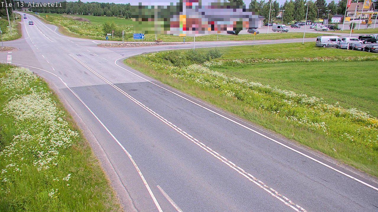 Kelikamerat Kuva Tie 13 Kruunupyy Alaveteli, Kruunupyy, Pohjanmaa