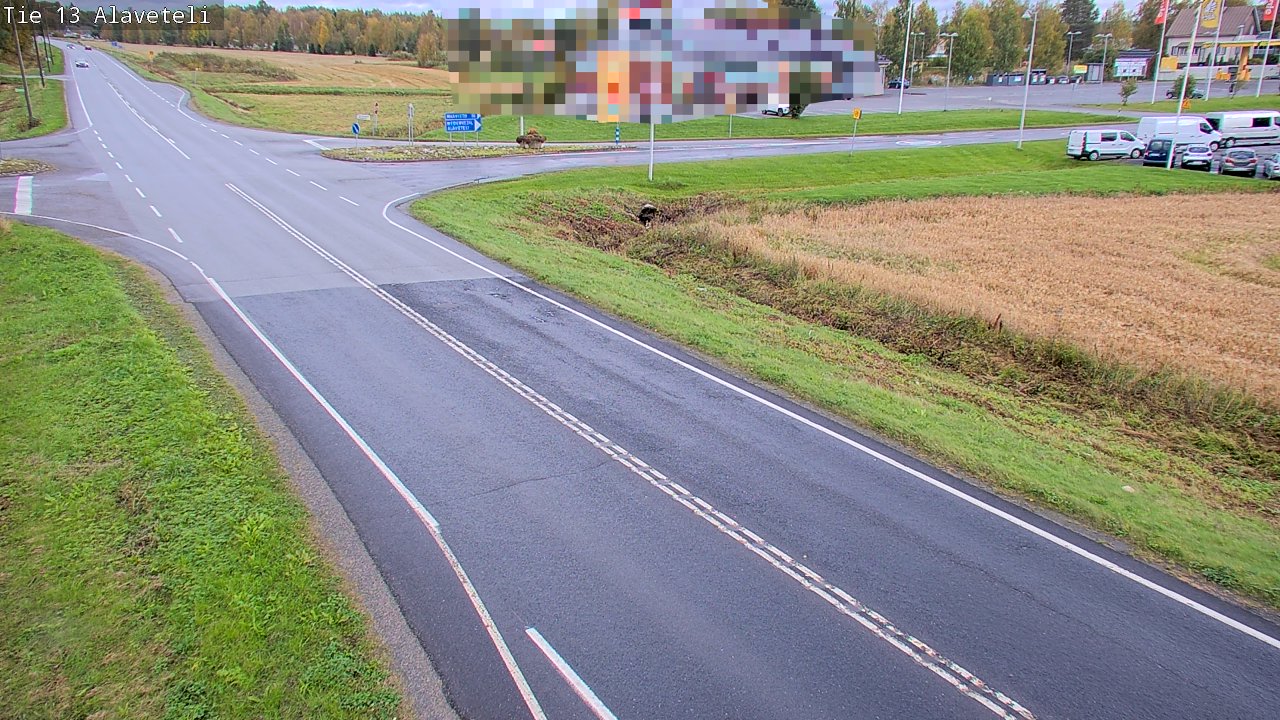 Kelikamerat Kuva Tie 13 Kruunupyy Alaveteli, Kruunupyy, Pohjanmaa