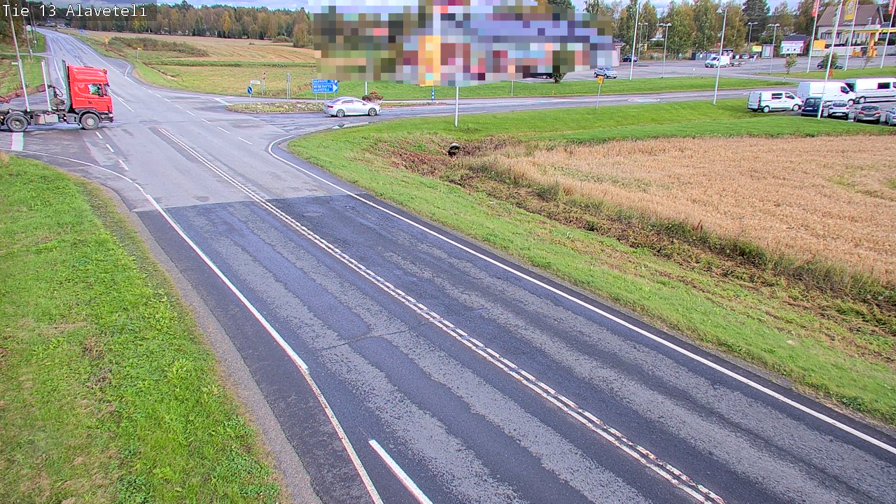 Kelikamerat Kuva Tie 13 Kruunupyy Alaveteli, Kruunupyy, Pohjanmaa