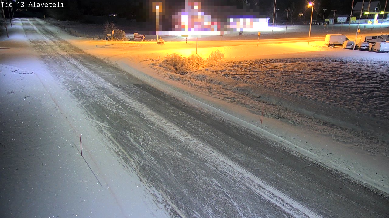 Kelikamerat Kuva Tie 13 Kruunupyy Alaveteli, Kruunupyy, Pohjanmaa