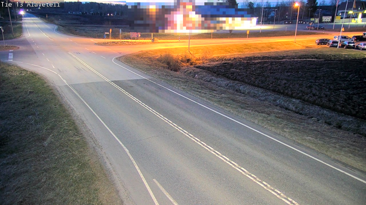 Kelikamerat Kuva Tie 13 Kruunupyy Alaveteli, Kruunupyy, Pohjanmaa