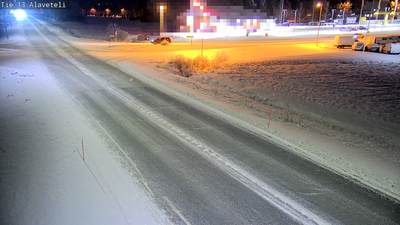 Kelikamerat Kuva Tie 13 Kruunupyy Alaveteli, Kruunupyy, Pohjanmaa