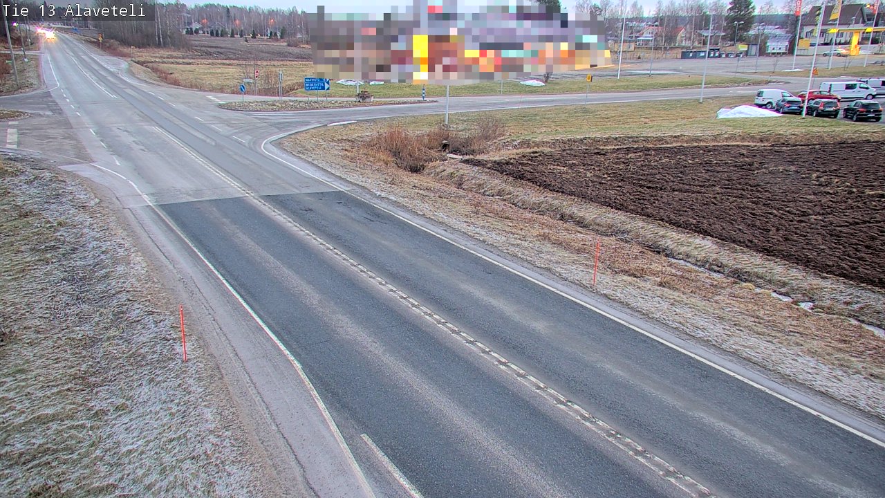 Kelikamerat Kuva Tie 13 Kruunupyy Alaveteli, Kruunupyy, Pohjanmaa