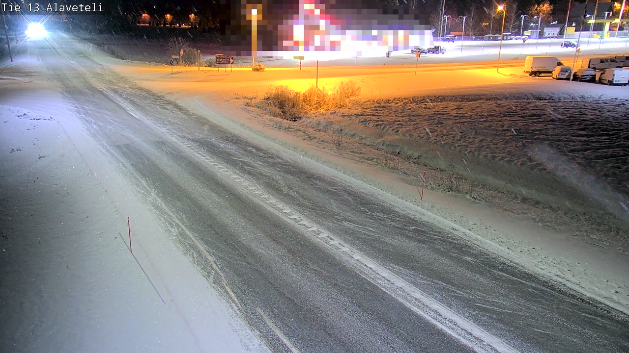 Kelikamerat Kuva Tie 13 Kruunupyy Alaveteli, Kruunupyy, Pohjanmaa