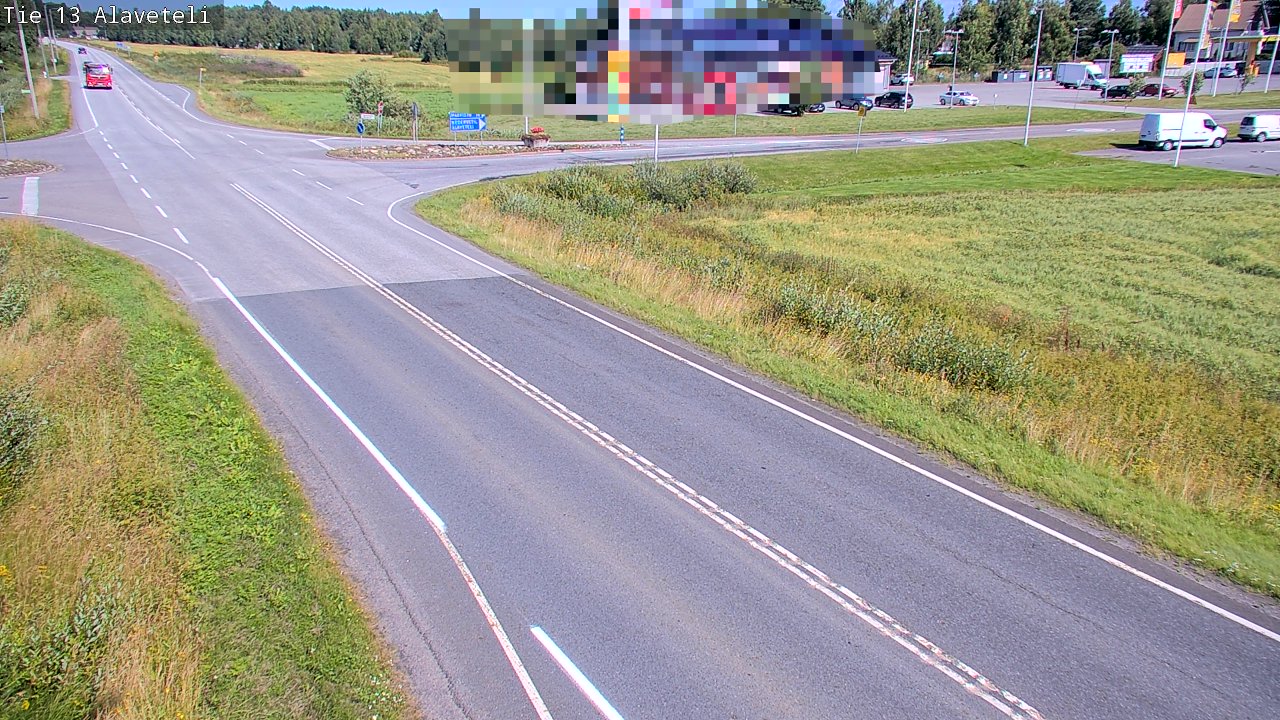 Kelikamerat Kuva Tie 13 Kruunupyy Alaveteli, Kruunupyy, Pohjanmaa