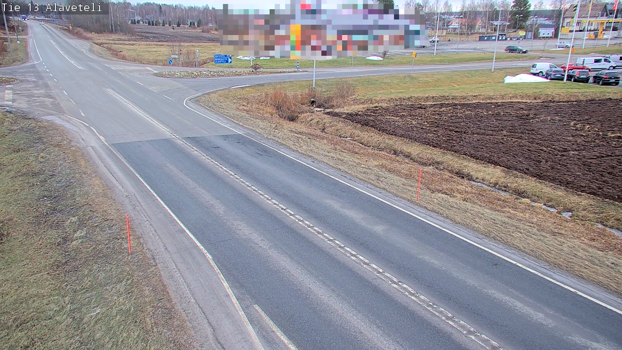 Kelikamerat Kuva Tie 13 Kruunupyy Alaveteli, Kruunupyy, Pohjanmaa