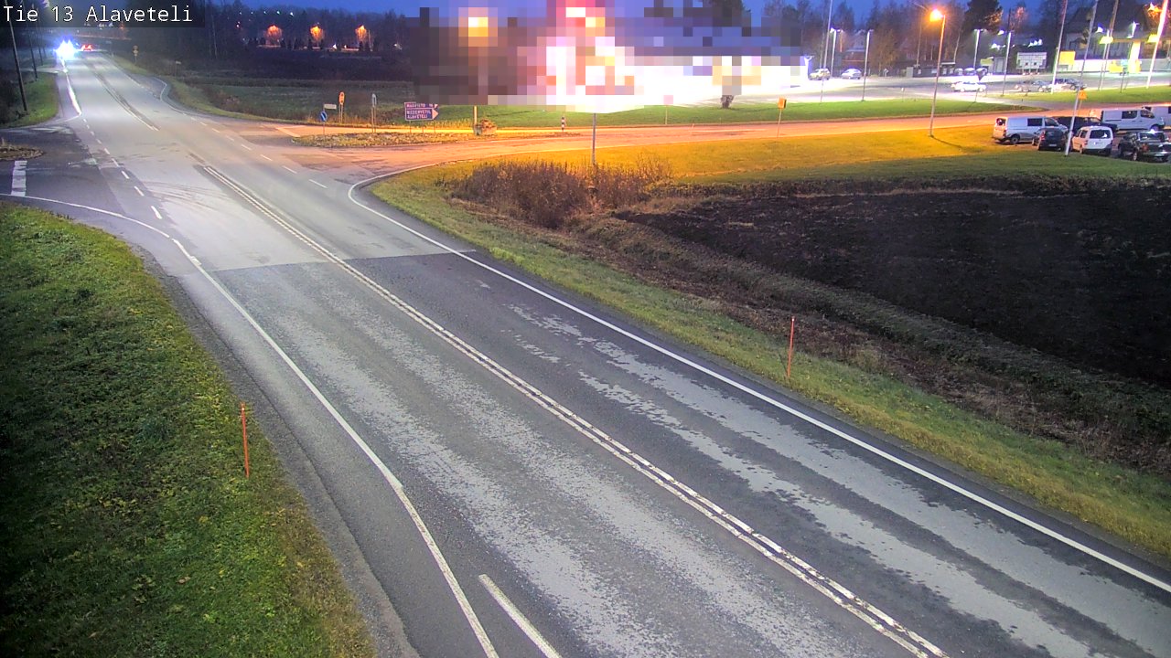 Kelikamerat Kuva Tie 13 Kruunupyy Alaveteli, Kruunupyy, Pohjanmaa