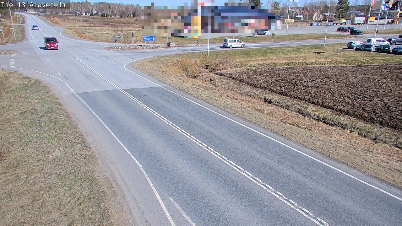 Kelikamerat Kuva Tie 13 Kruunupyy Alaveteli, Kruunupyy, Pohjanmaa
