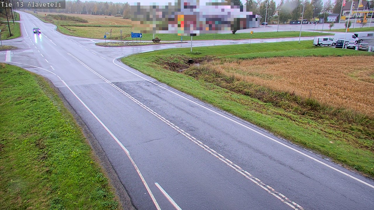 Weather Camera Image Road 13 Kruunupyy Alaveteli, Kruunupyy, Pohjanmaa