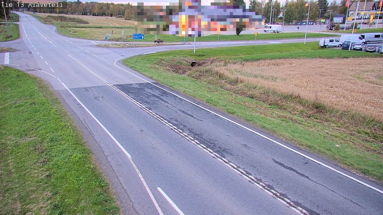 Kelikamerat Kuva Tie 13 Kruunupyy Alaveteli, Kruunupyy, Pohjanmaa