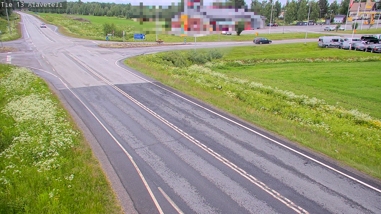 Weather Camera Image Road 13 Kruunupyy Alaveteli, Kruunupyy, Pohjanmaa
