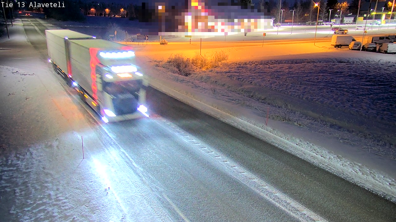 Kelikamerat Kuva Tie 13 Kruunupyy Alaveteli, Kruunupyy, Pohjanmaa