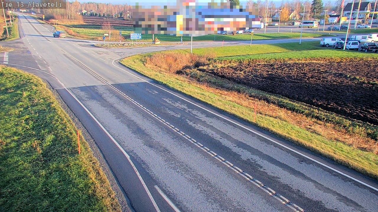 Kelikamerat Kuva Tie 13 Kruunupyy Alaveteli, Kruunupyy, Pohjanmaa