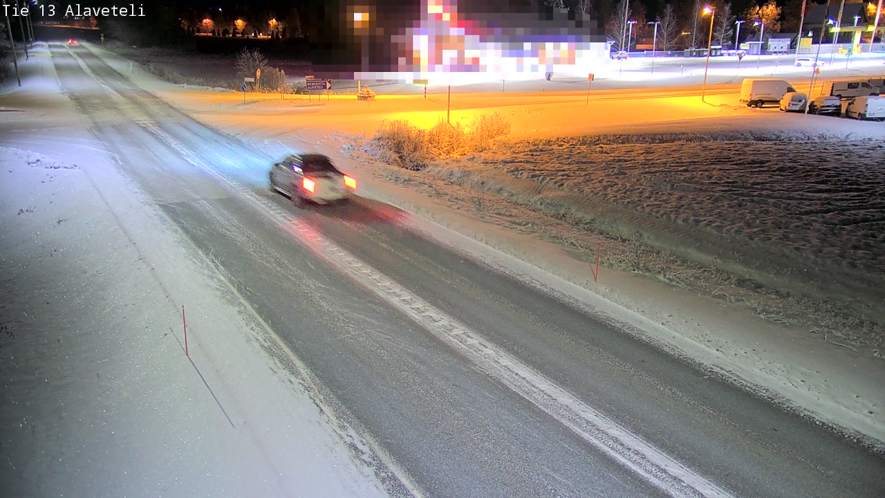 Kelikamerat Kuva Tie 13 Kruunupyy Alaveteli, Kruunupyy, Pohjanmaa