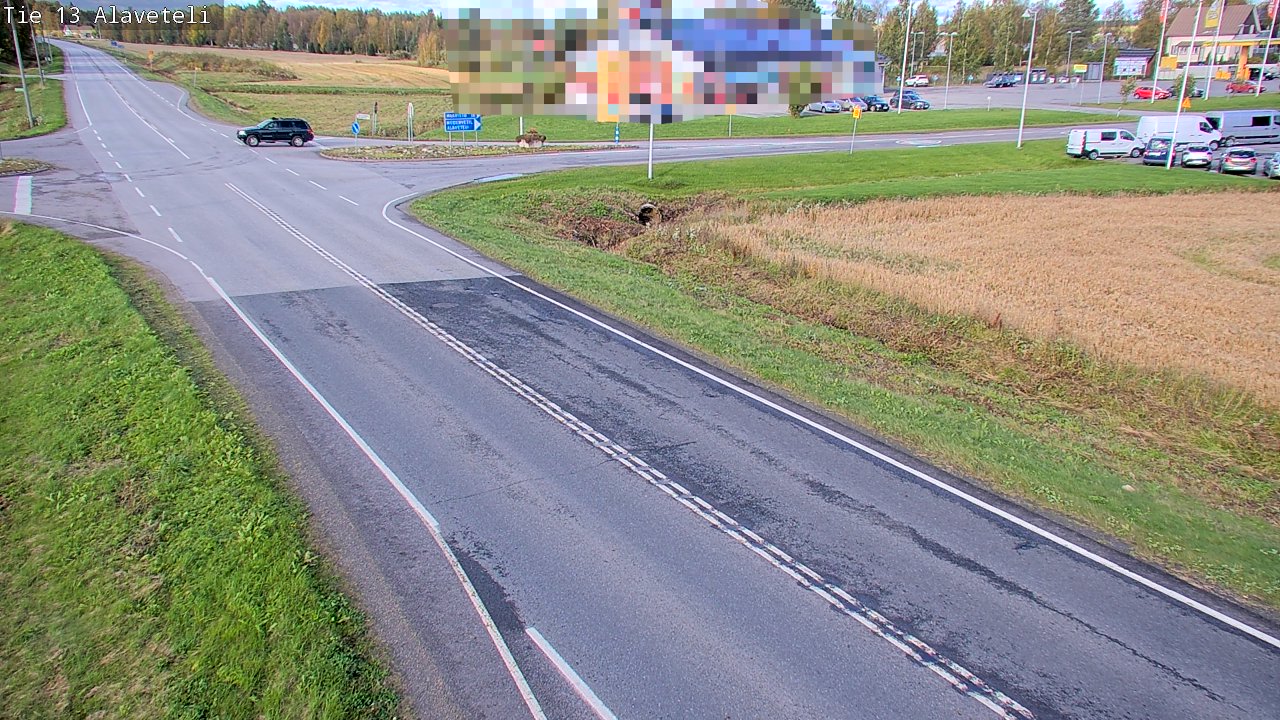 Kelikamerat Kuva Tie 13 Kruunupyy Alaveteli, Kruunupyy, Pohjanmaa