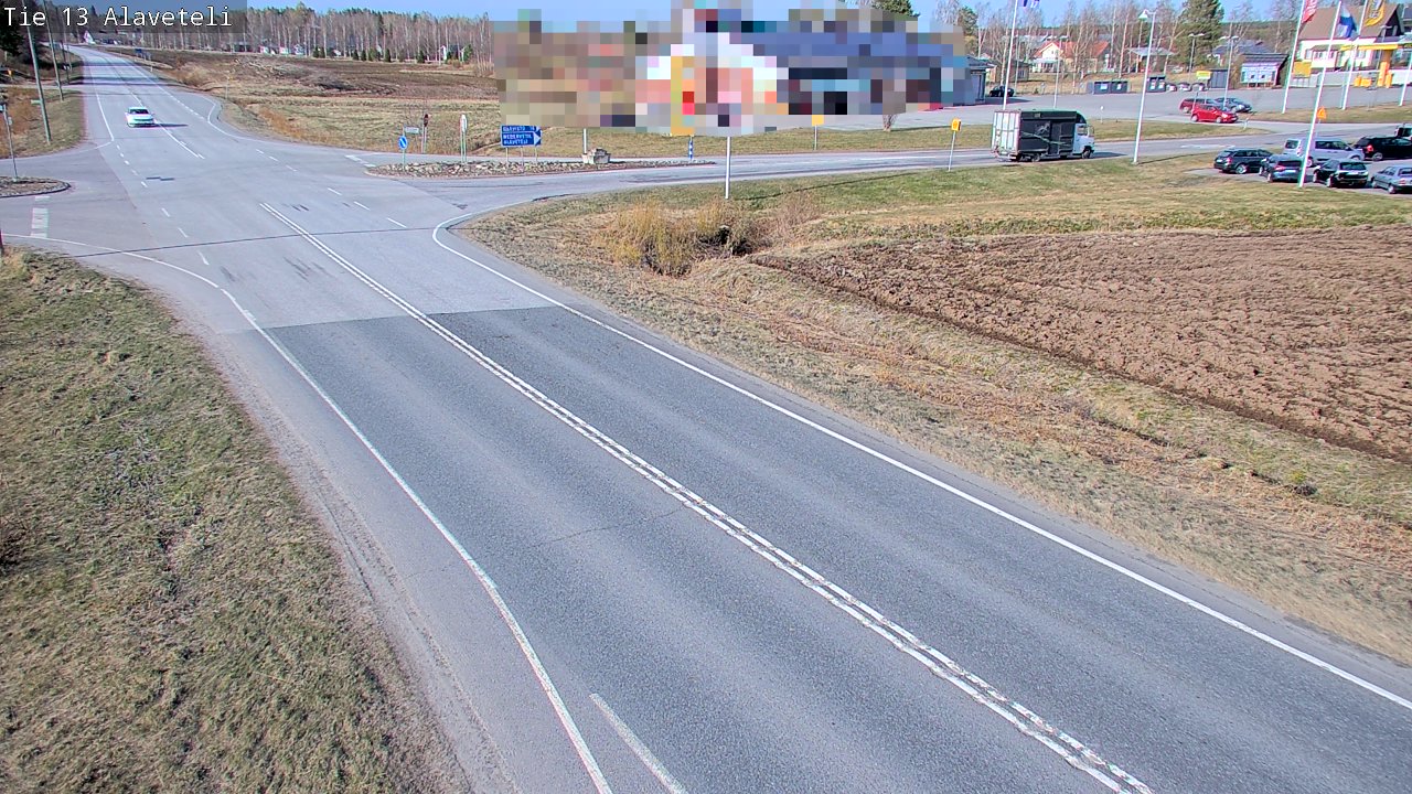 Kelikamerat Kuva Tie 13 Kruunupyy Alaveteli, Kruunupyy, Pohjanmaa
