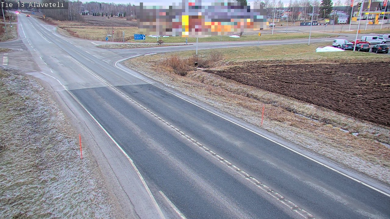 Kelikamerat Kuva Tie 13 Kruunupyy Alaveteli, Kruunupyy, Pohjanmaa