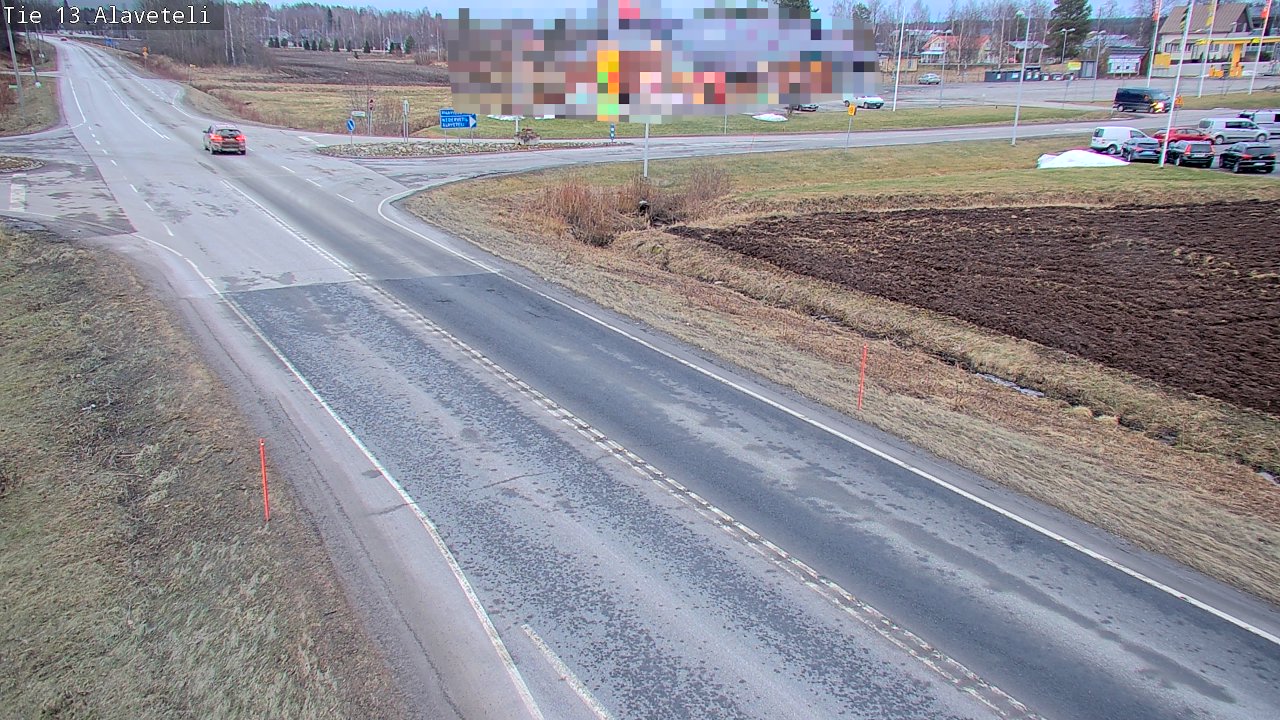 Weather Camera Image Road 13 Kruunupyy Alaveteli, Kruunupyy, Pohjanmaa