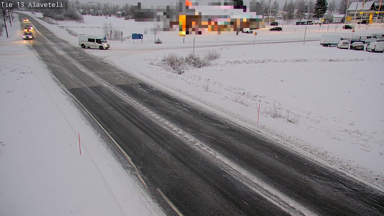 Kelikamerat Kuva Tie 13 Kruunupyy Alaveteli, Kruunupyy, Pohjanmaa