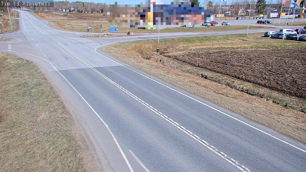 Kelikamerat Kuva Tie 13 Kruunupyy Alaveteli, Kruunupyy, Pohjanmaa