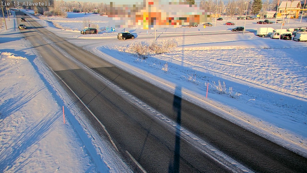 Weather Camera Image Road 13 Kruunupyy Alaveteli, Kruunupyy, Pohjanmaa